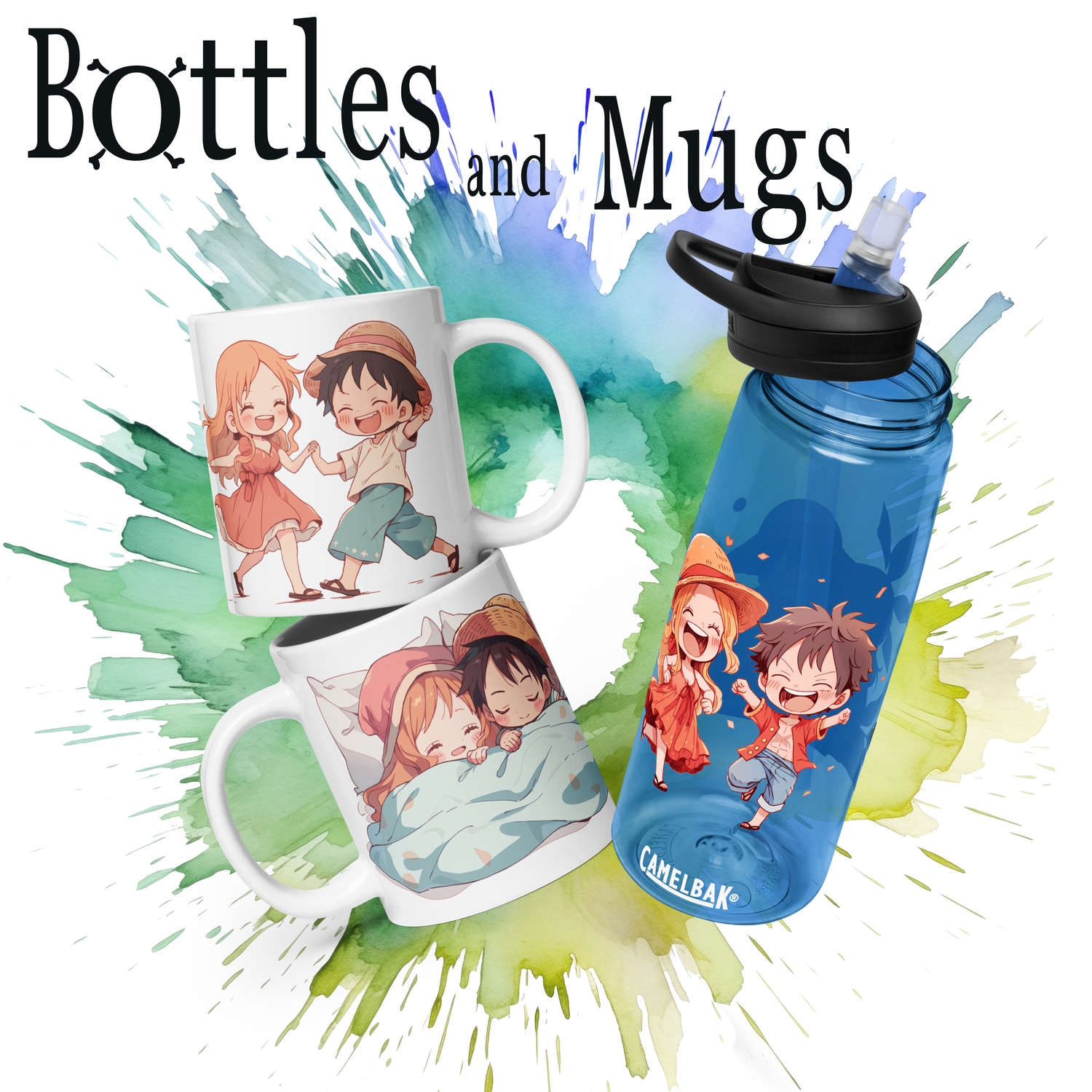 Luna Bottles and mugs