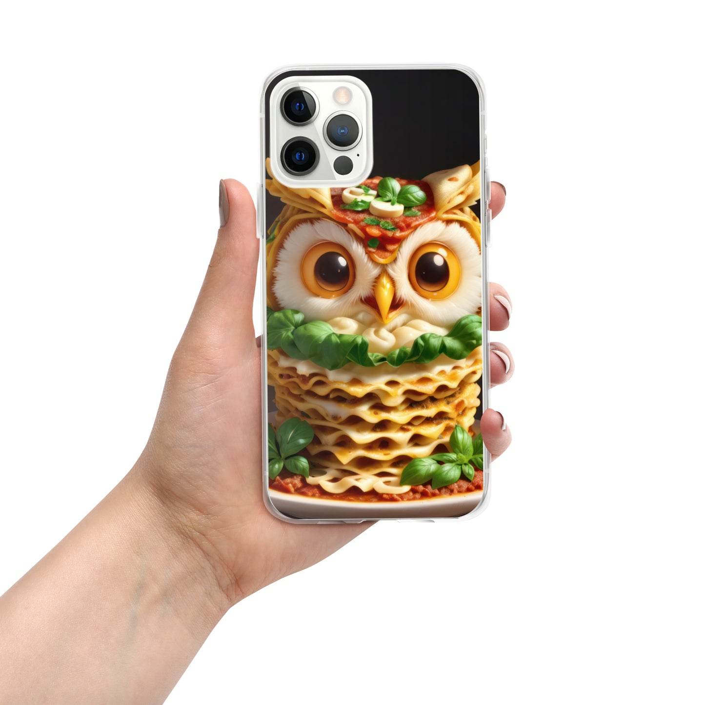 Owl lasagna Clear Case for iPhone®