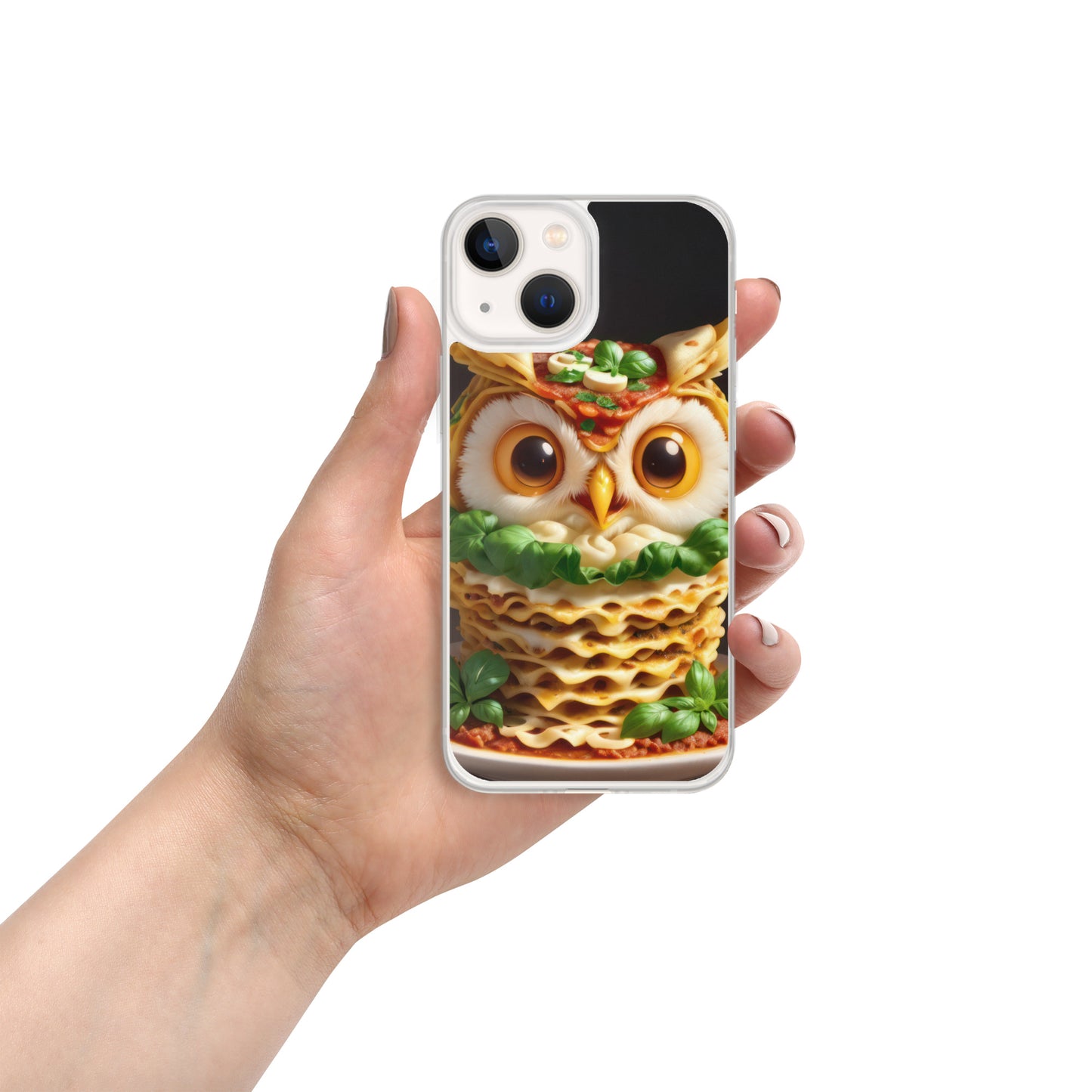 Owl lasagna Clear Case for iPhone®