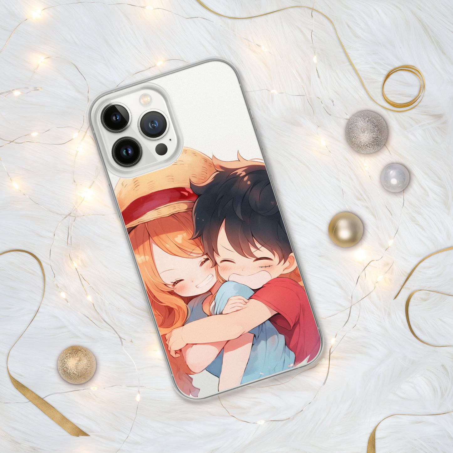 Luna chibi hug Clear Case for iPhone®