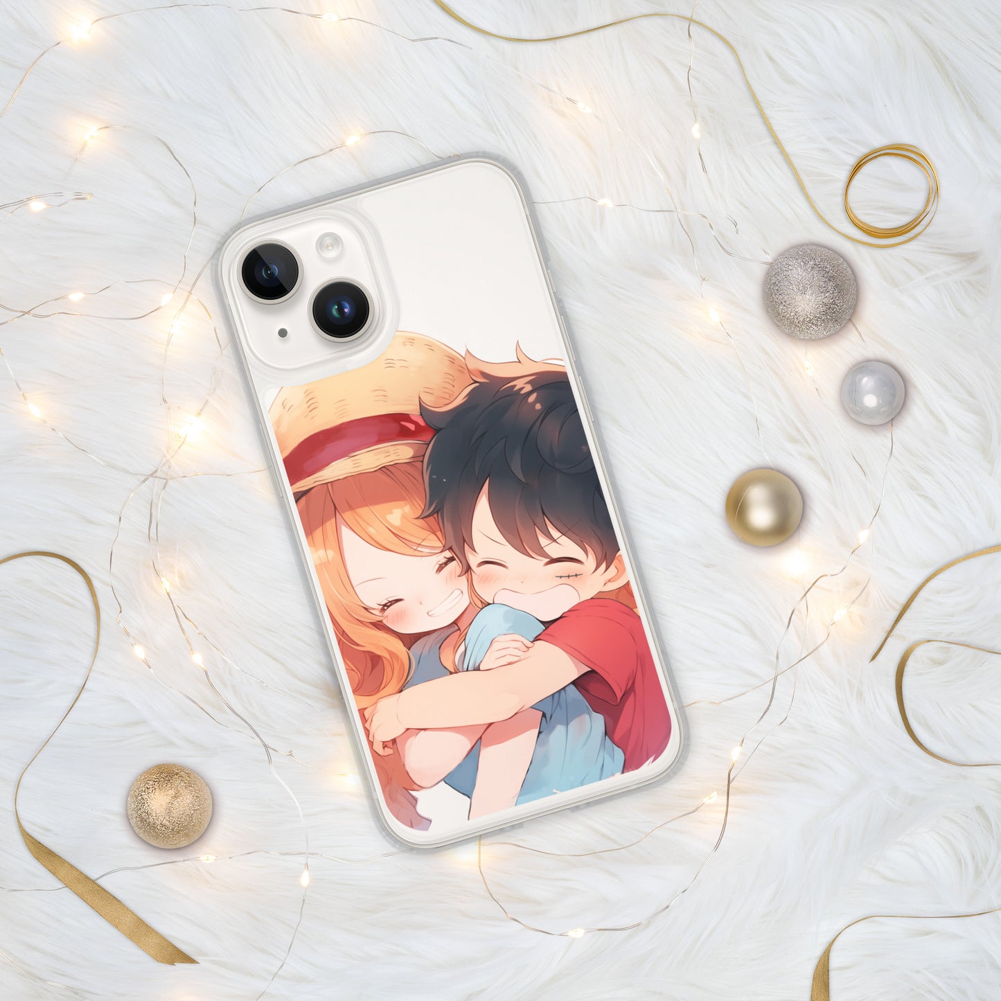 Luna chibi hug Clear Case for iPhone®