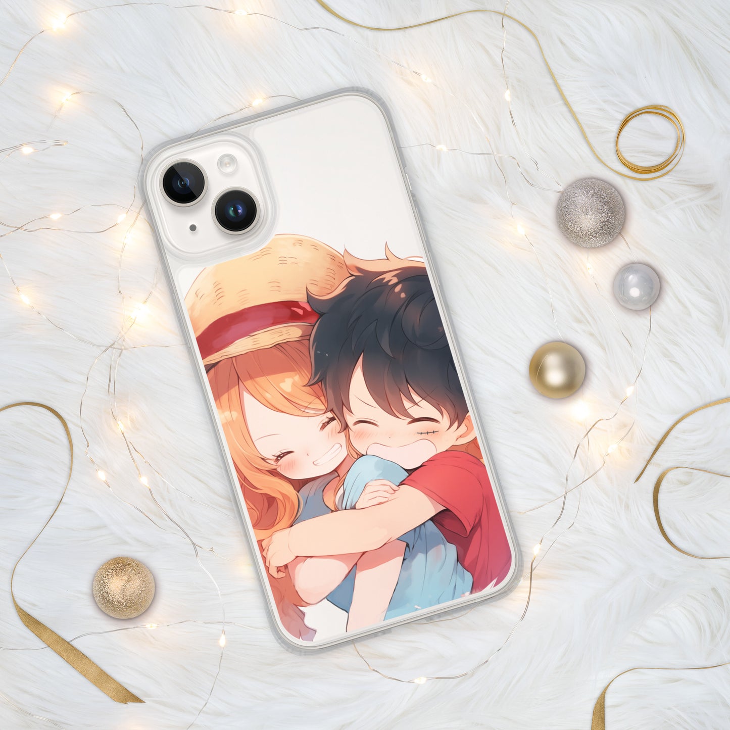 Luna chibi hug Clear Case for iPhone®