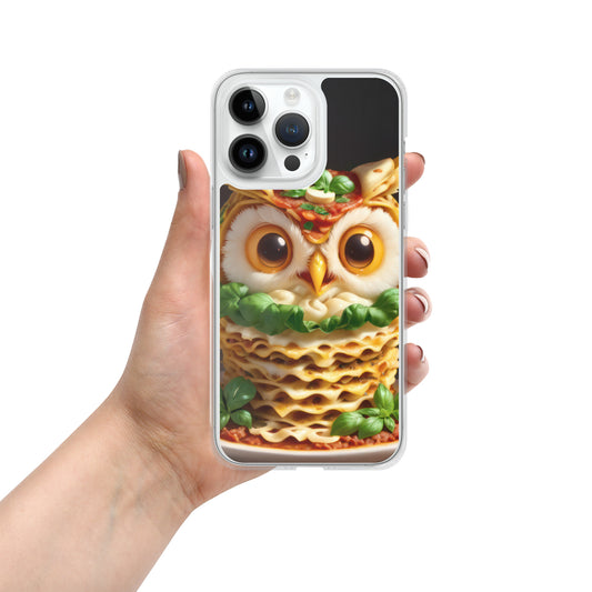 Owl lasagna Clear Case for iPhone®