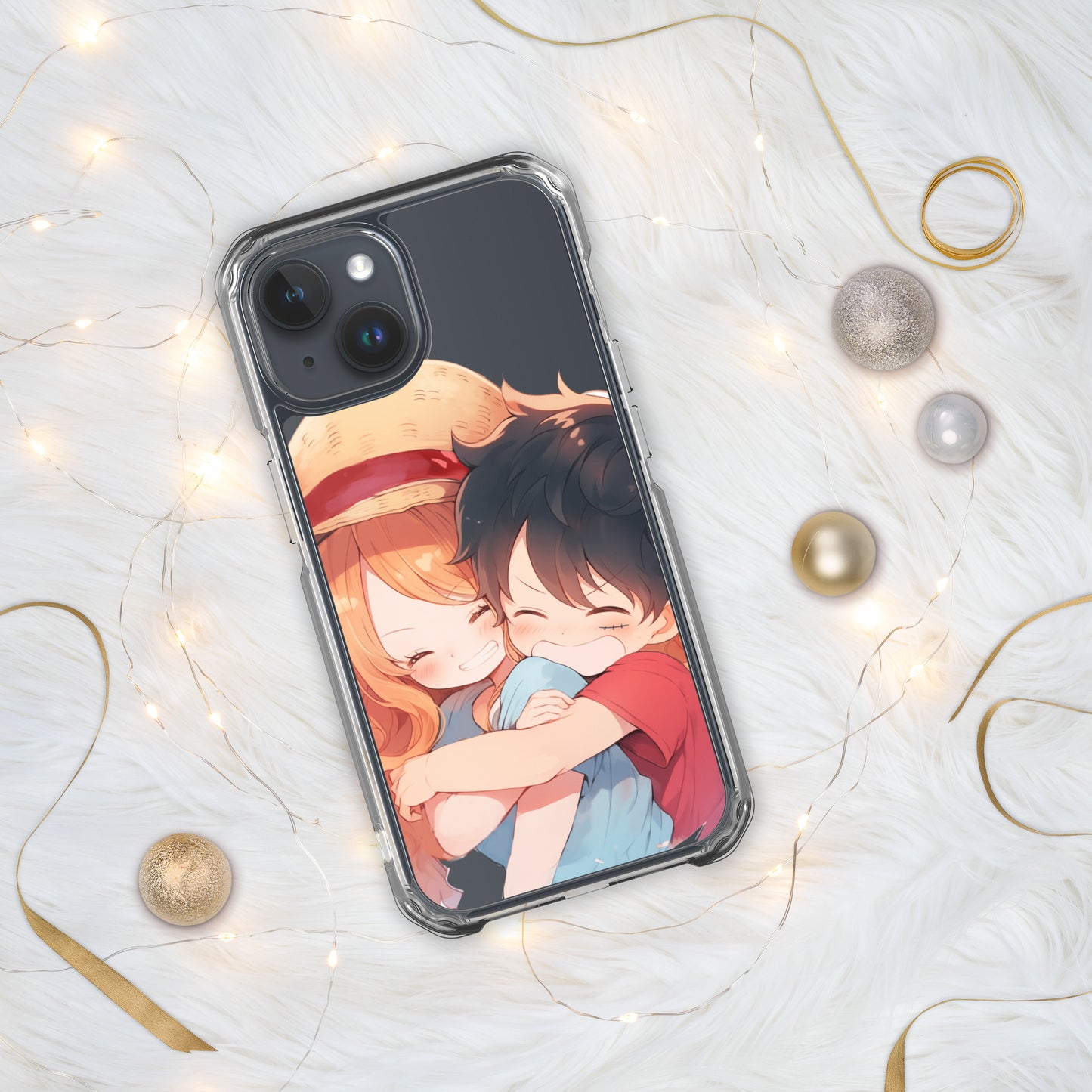 Luna chibi hug Clear Case for iPhone®