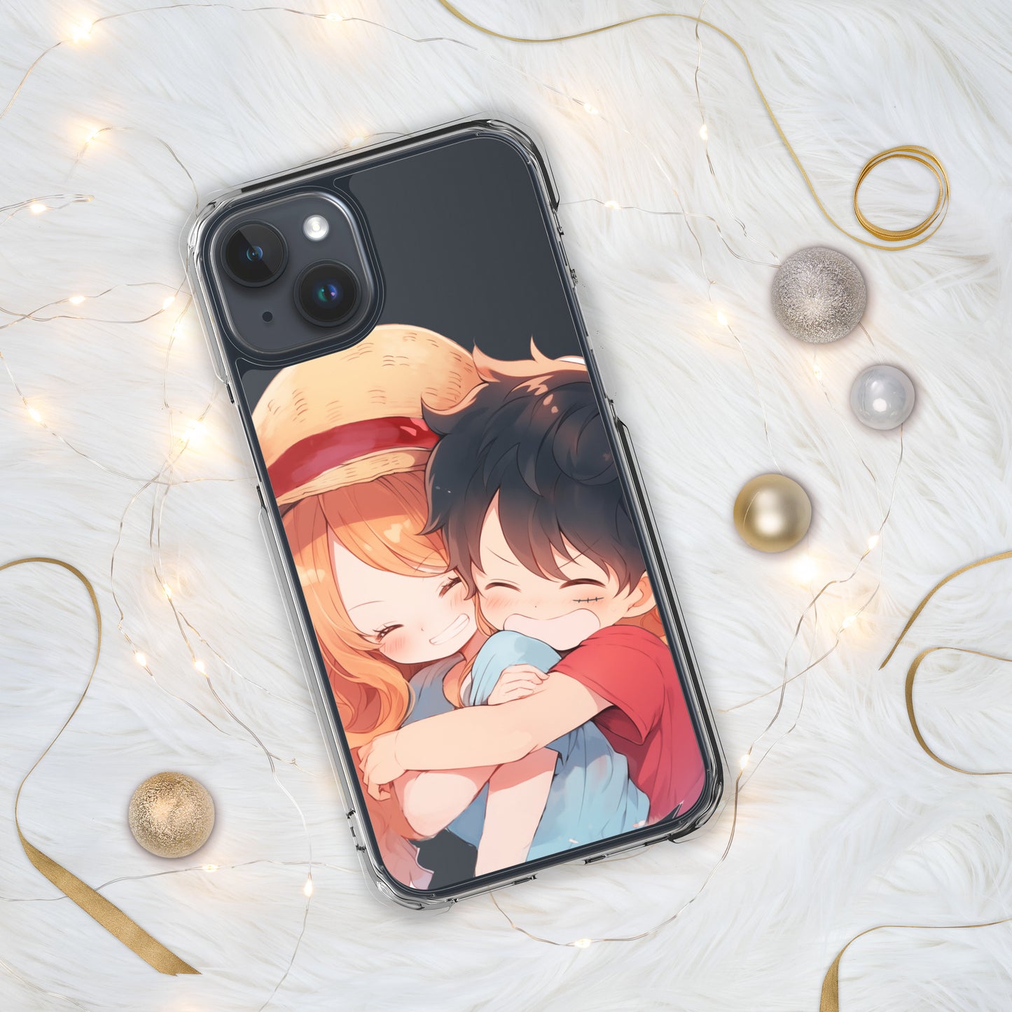 Luna chibi hug Clear Case for iPhone®