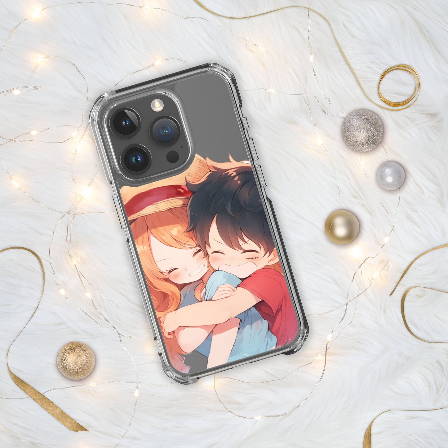 Luna chibi hug Clear Case for iPhone®