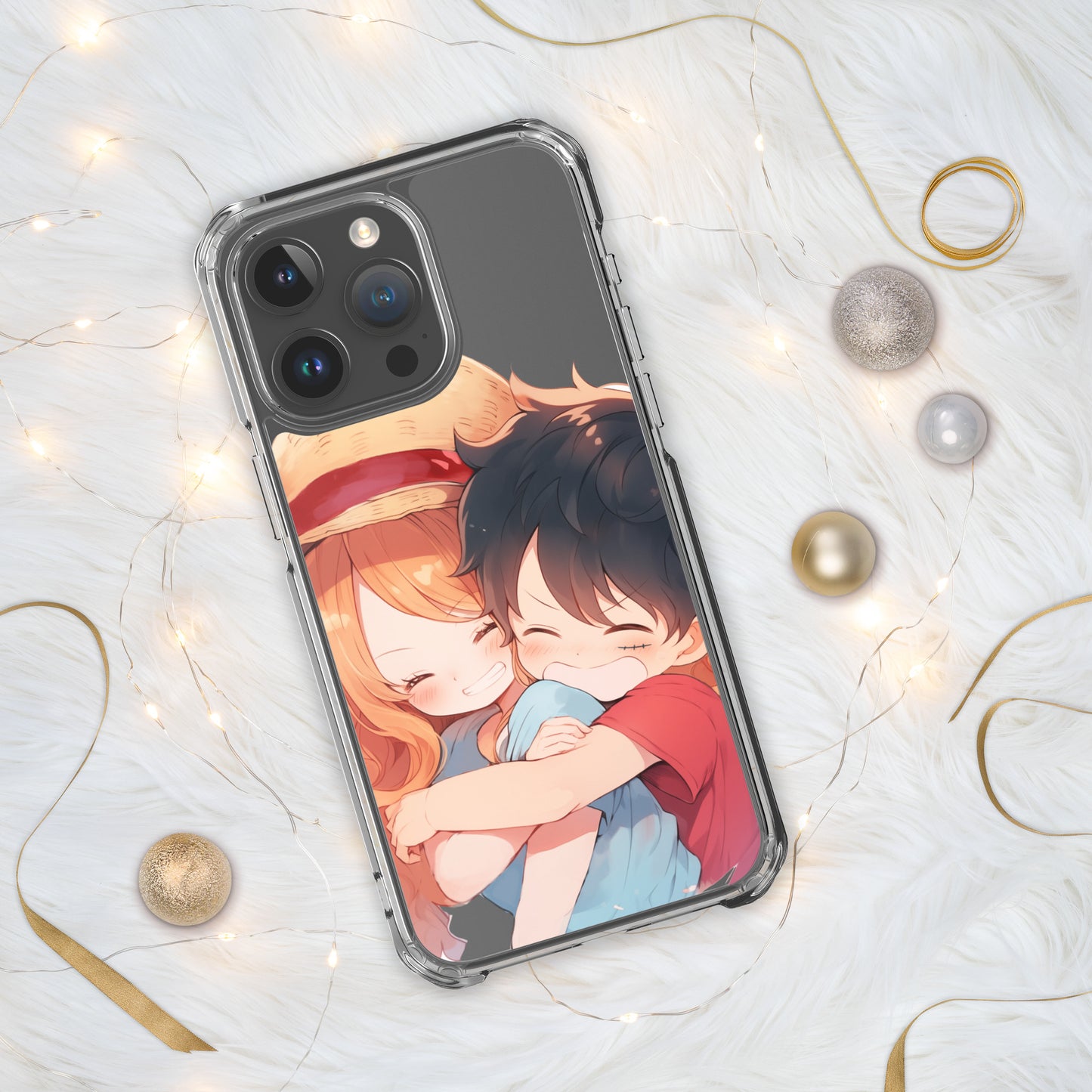 Luna chibi hug Clear Case for iPhone®