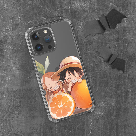 Chibi orange Clear Case for iPhone®