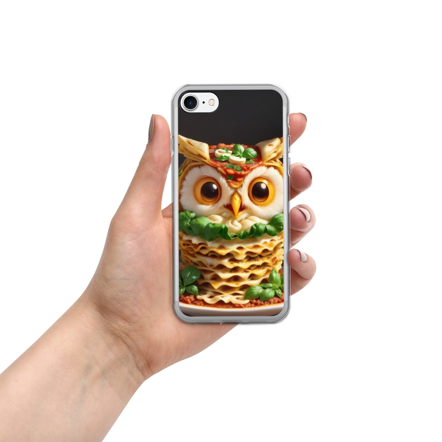 Owl lasagna Clear Case for iPhone®