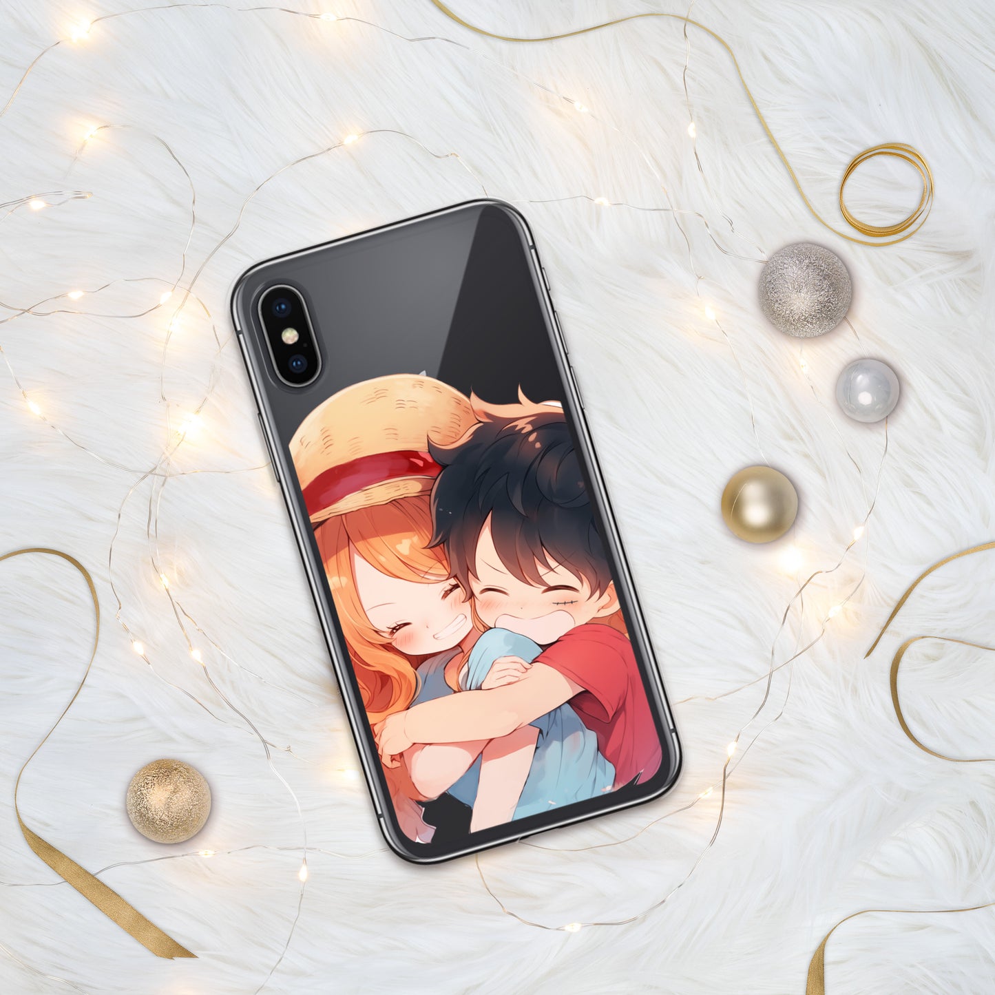 Luna chibi hug Clear Case for iPhone®