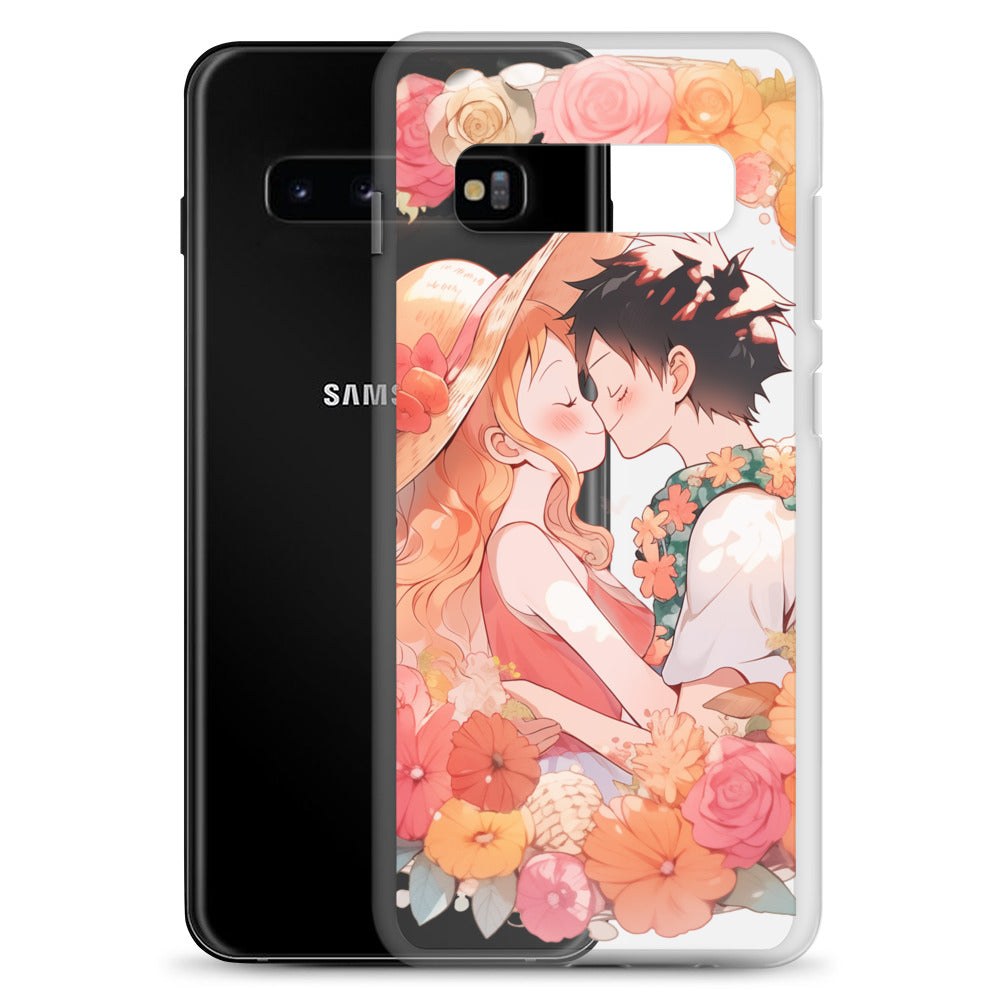 Flowery kiss Clear Case for Samsung®