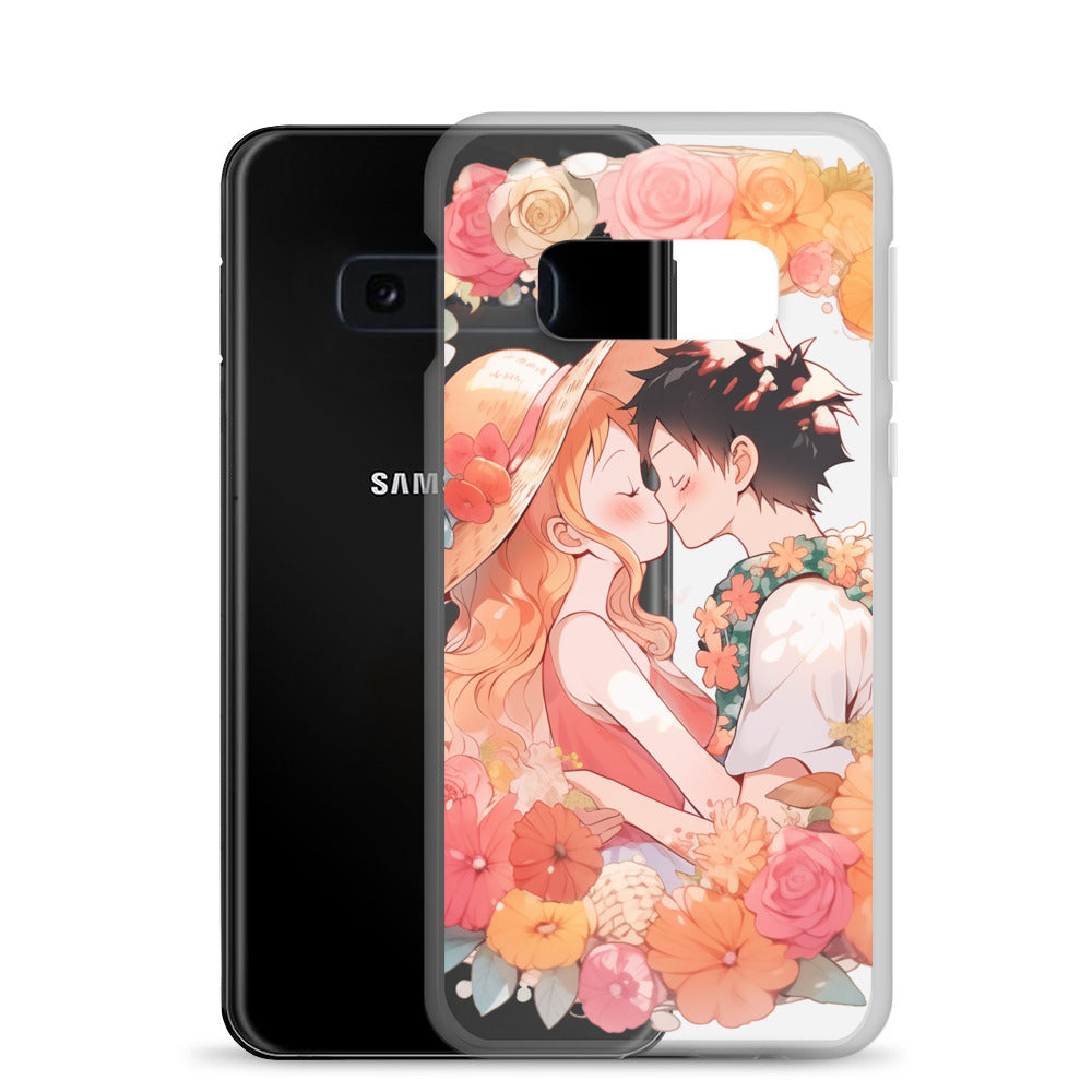 Flowery kiss Clear Case for Samsung®