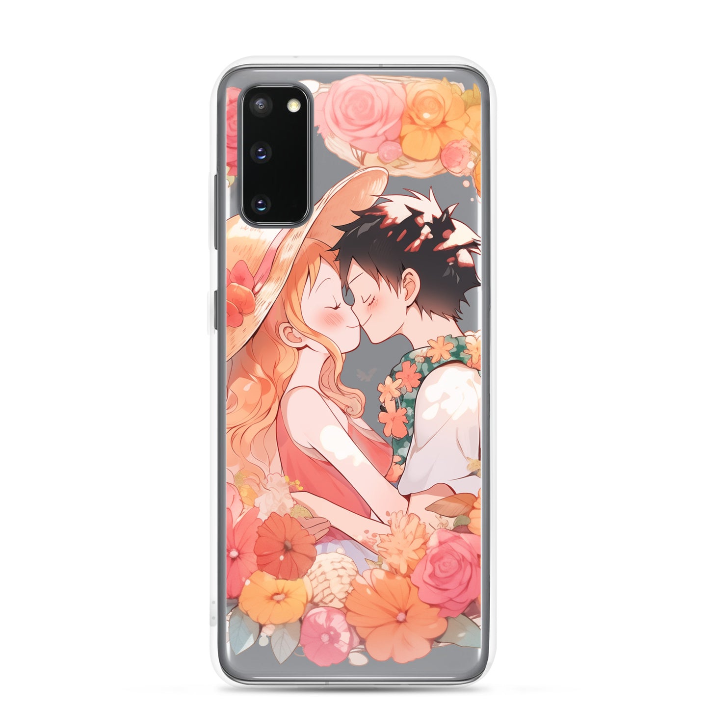 Flowery kiss Clear Case for Samsung®