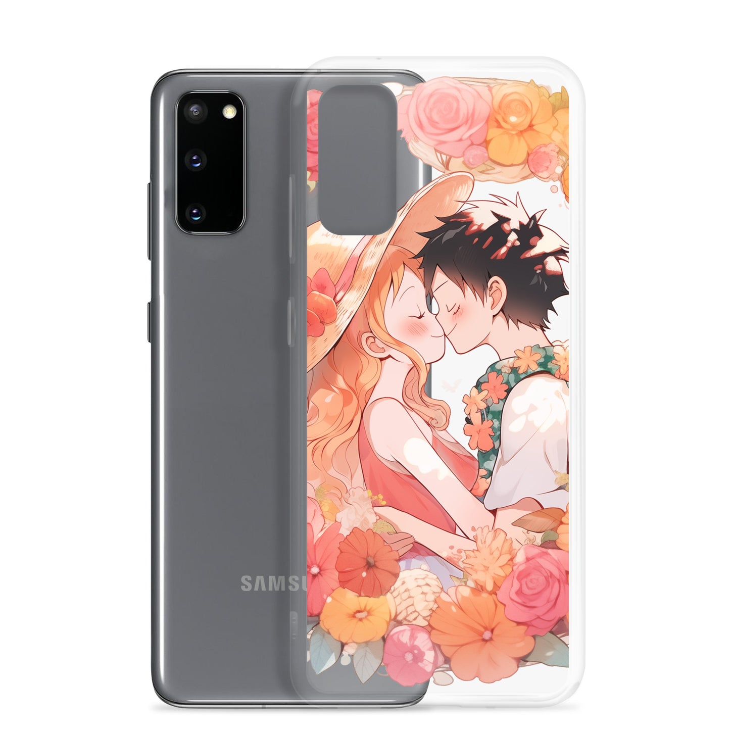 Flowery kiss Clear Case for Samsung®