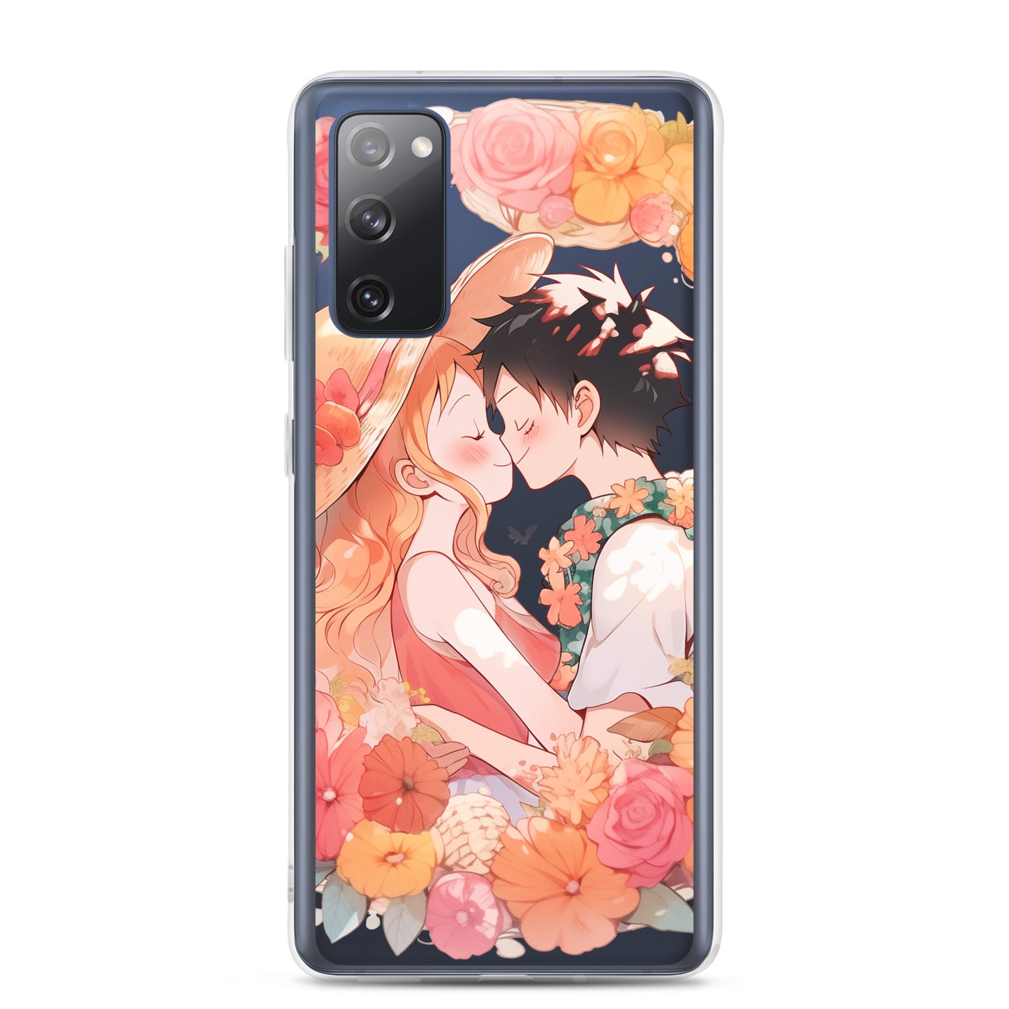 Flowery kiss Clear Case for Samsung®