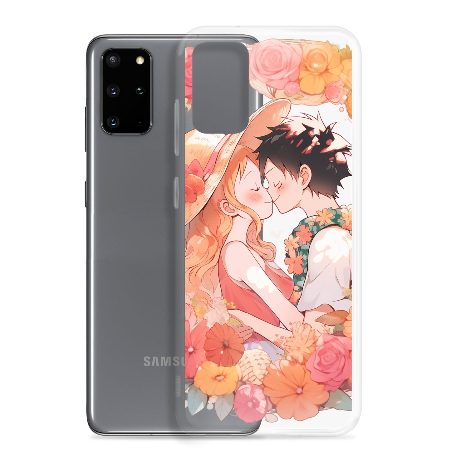 Flowery kiss Clear Case for Samsung®