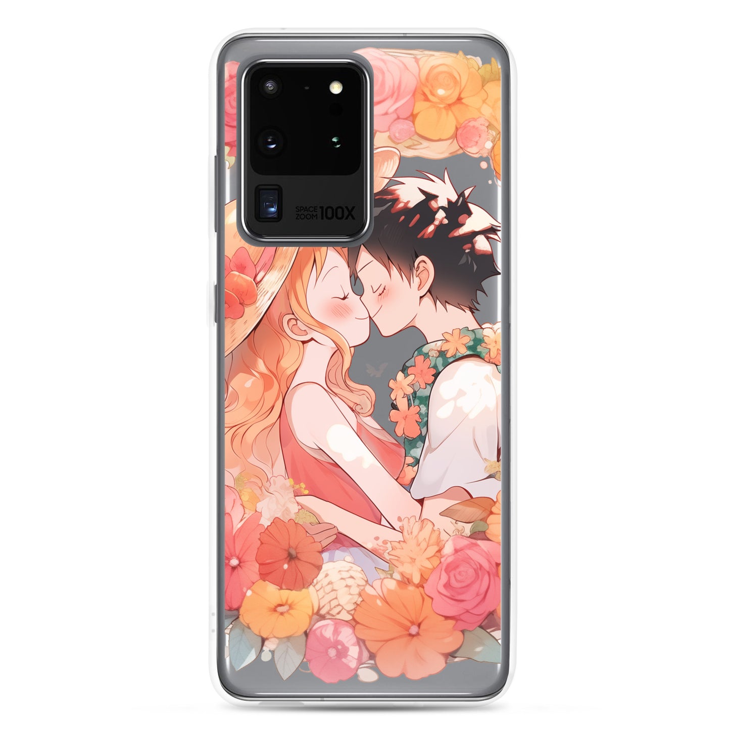 Flowery kiss Clear Case for Samsung®