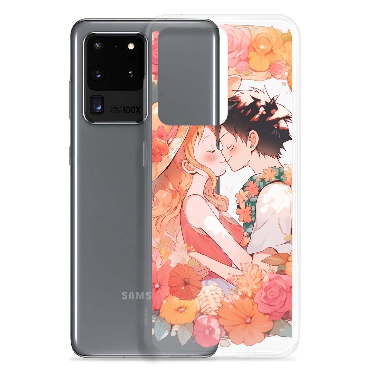 Flowery kiss Clear Case for Samsung®