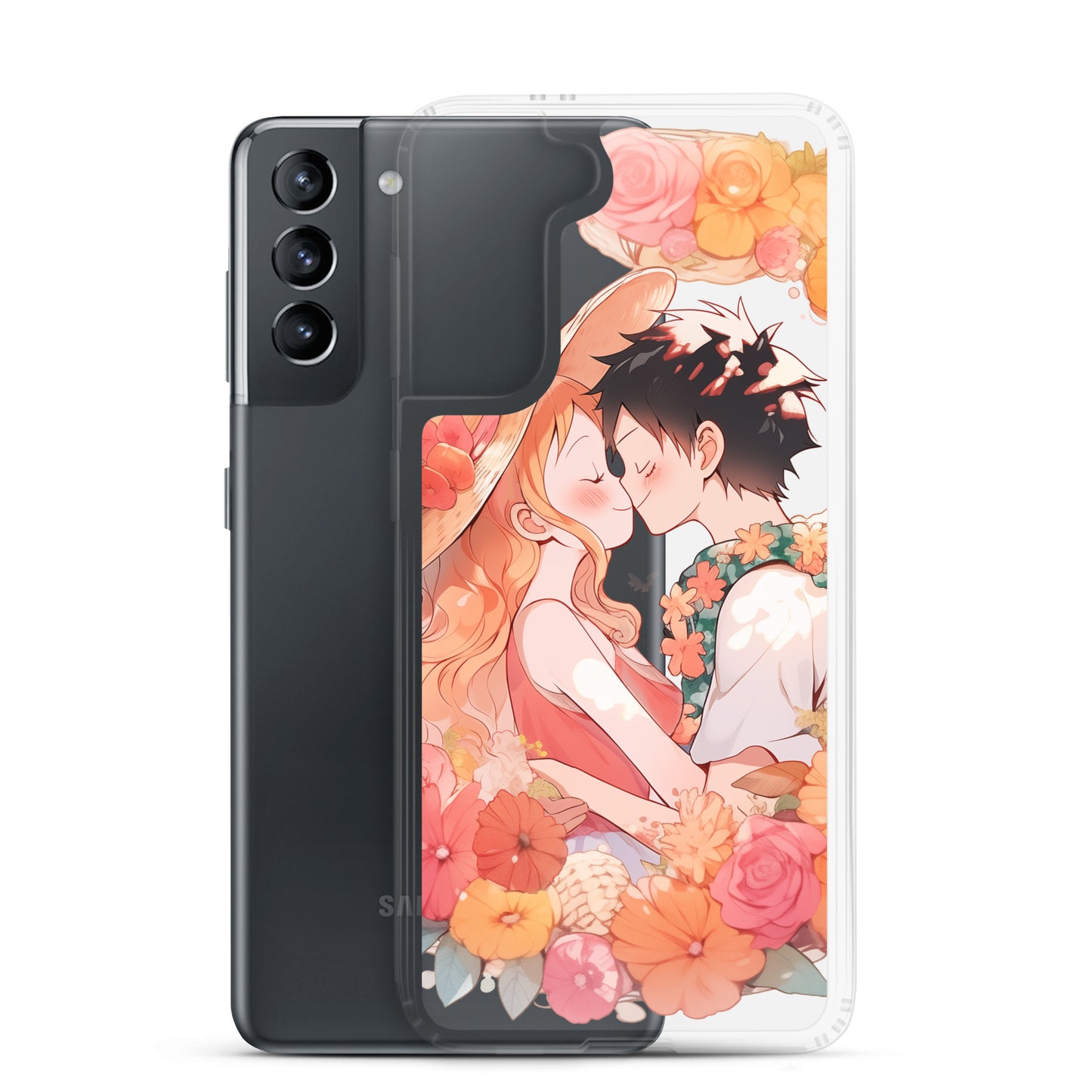 Flowery kiss Clear Case for Samsung®