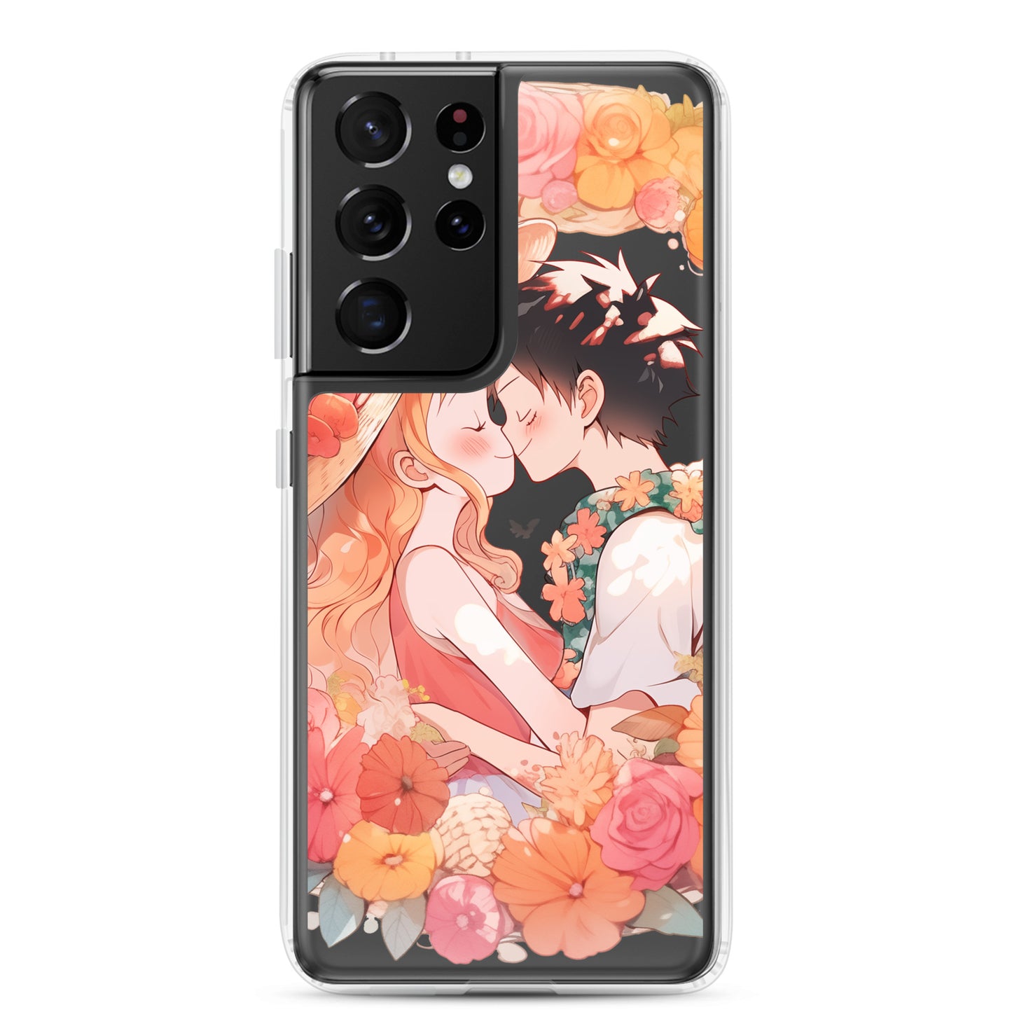 Flowery kiss Clear Case for Samsung®