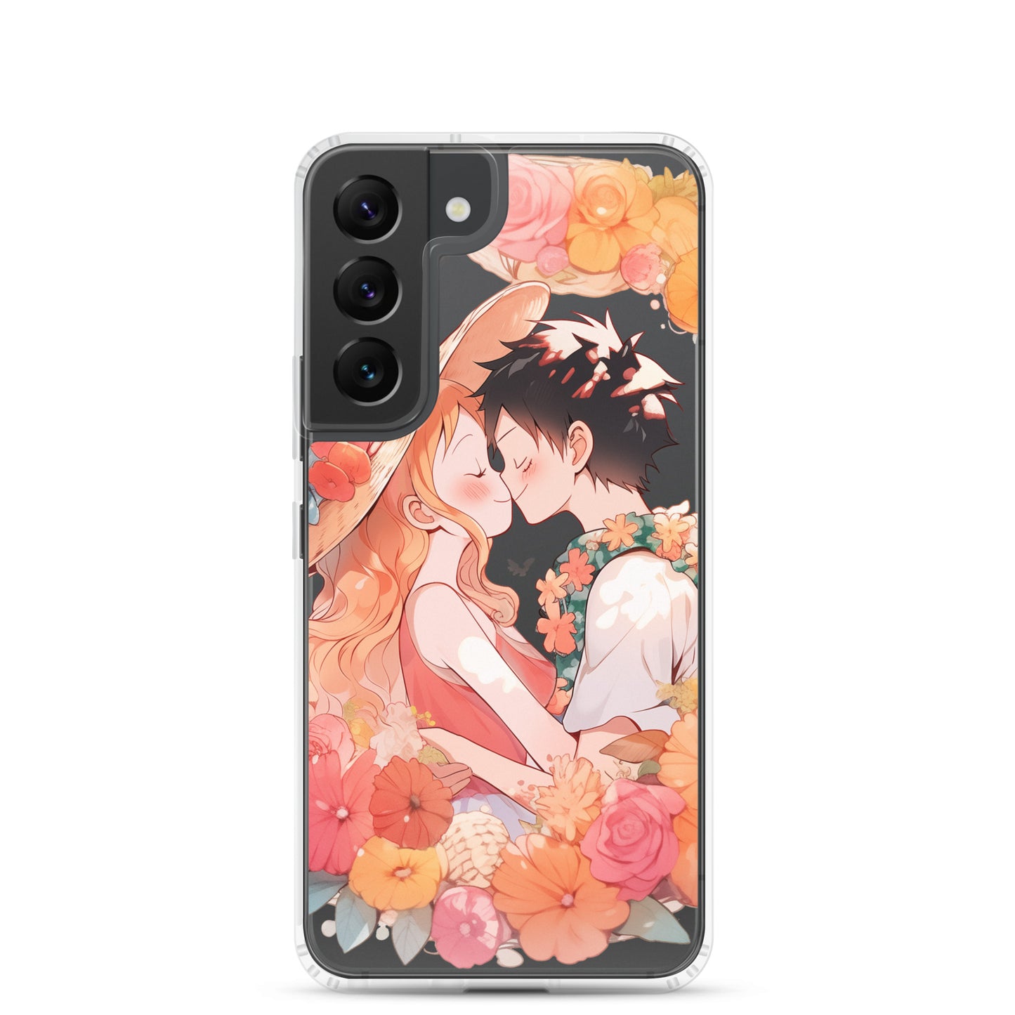 Flowery kiss Clear Case for Samsung®