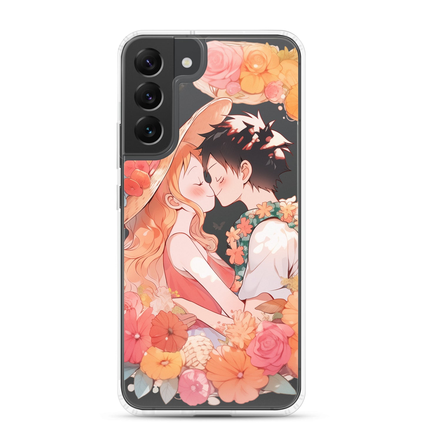 Flowery kiss Clear Case for Samsung®