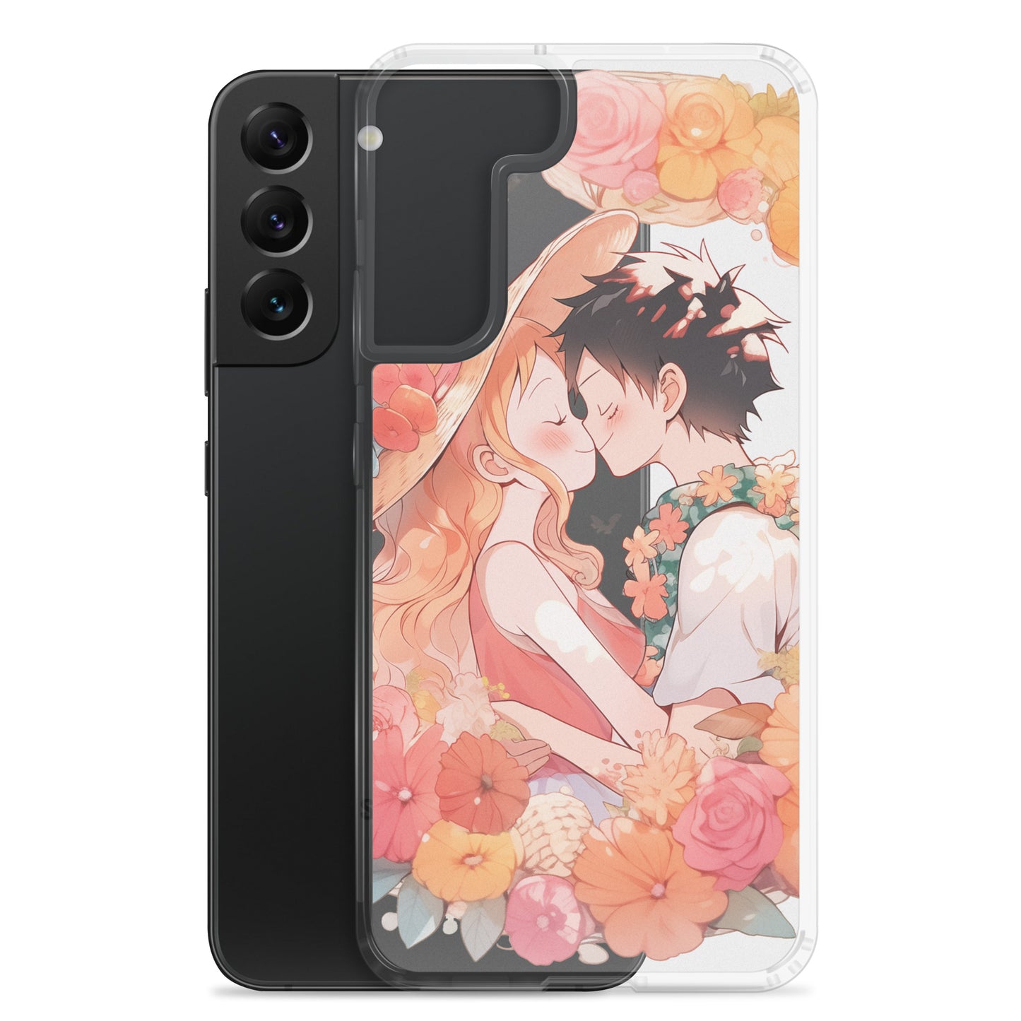 Flowery kiss Clear Case for Samsung®