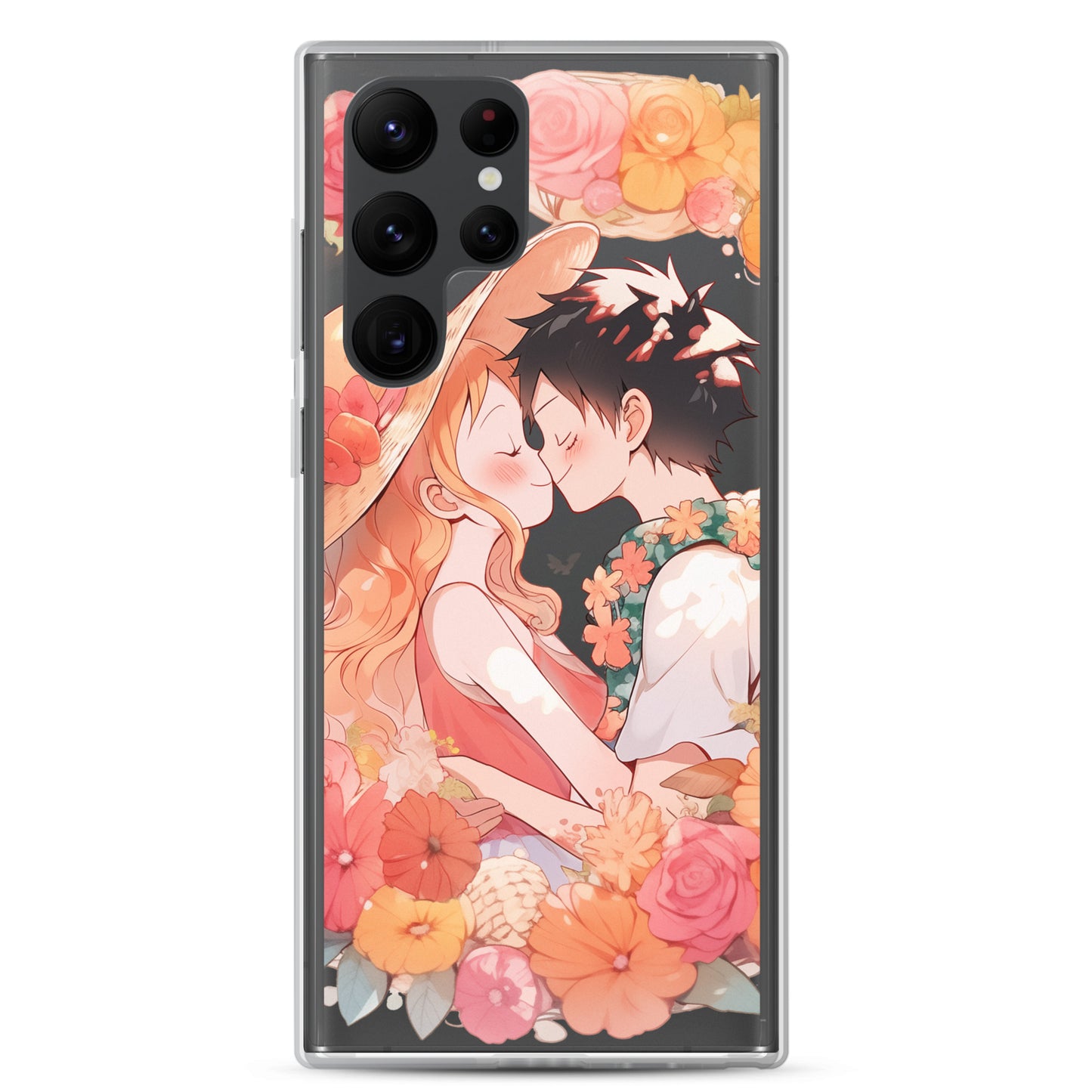 Flowery kiss Clear Case for Samsung®