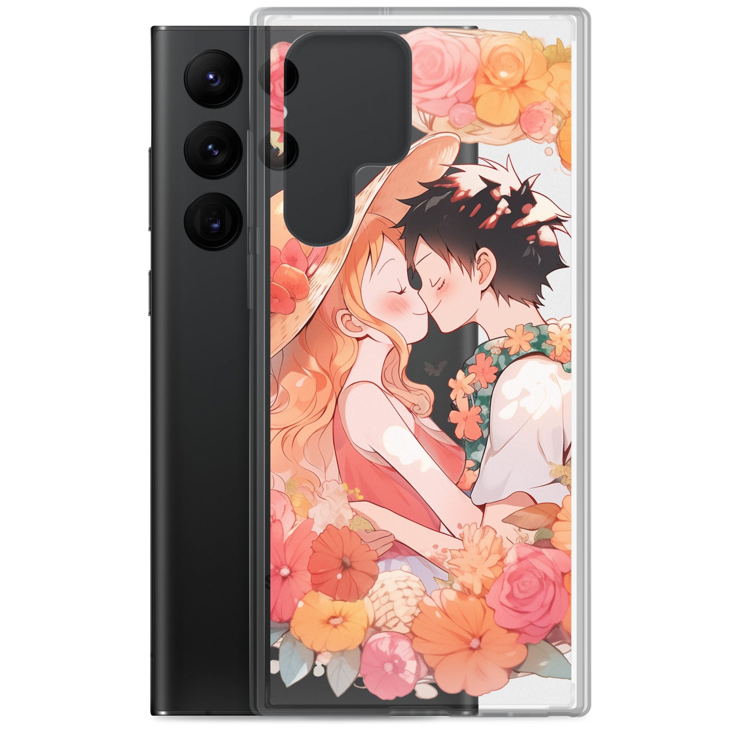 Flowery kiss Clear Case for Samsung®