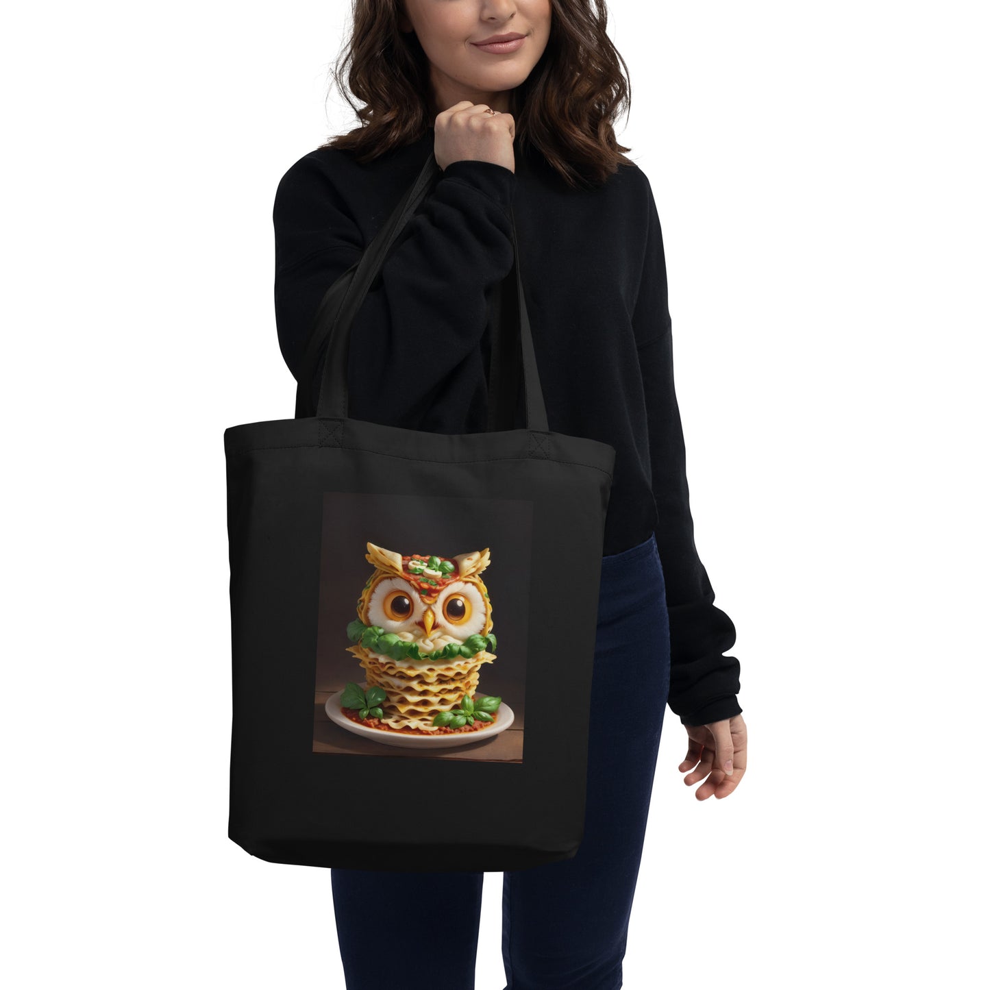 Owl lasagna Eco Tote Bag