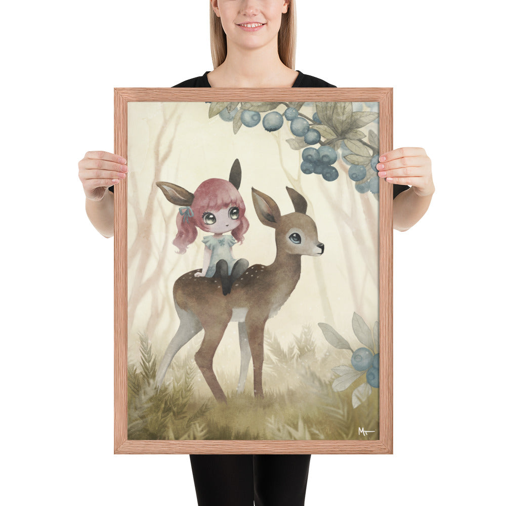 An enchanted ride Framed poster