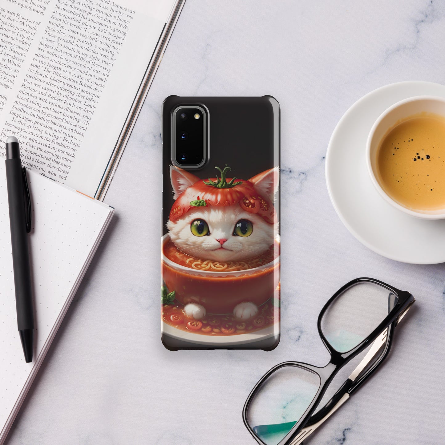 Cat tomato soup Snap case for Samsung®