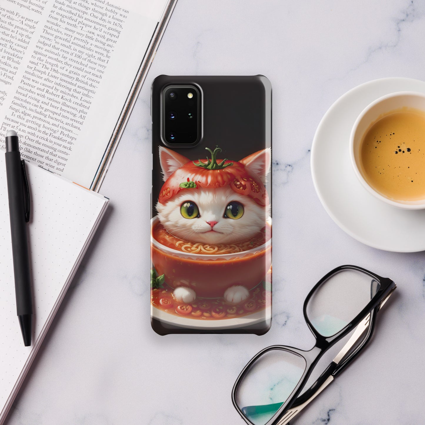 Cat tomato soup Snap case for Samsung®