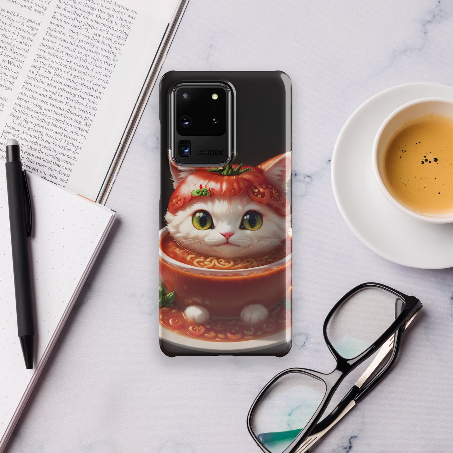 Cat tomato soup Snap case for Samsung®