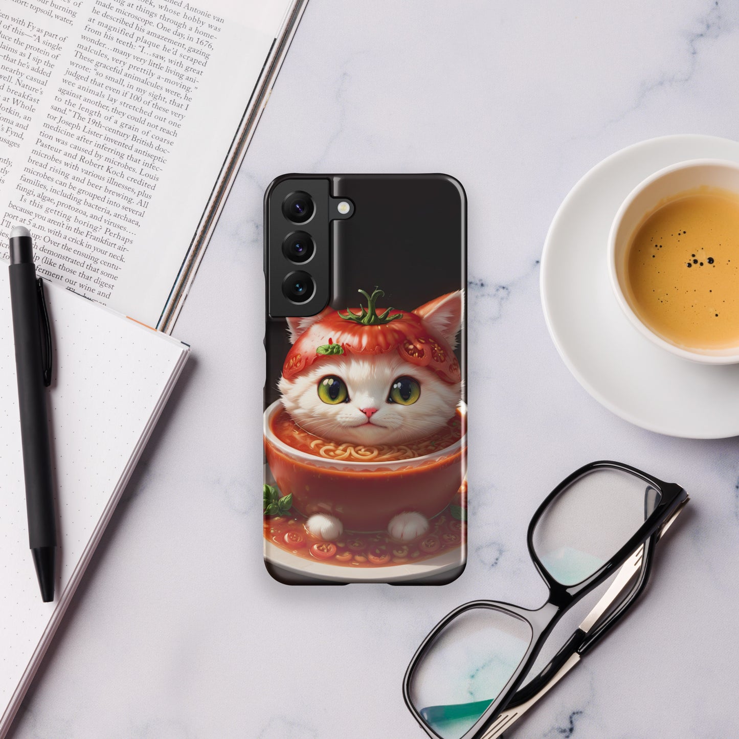 Cat tomato soup Snap case for Samsung®