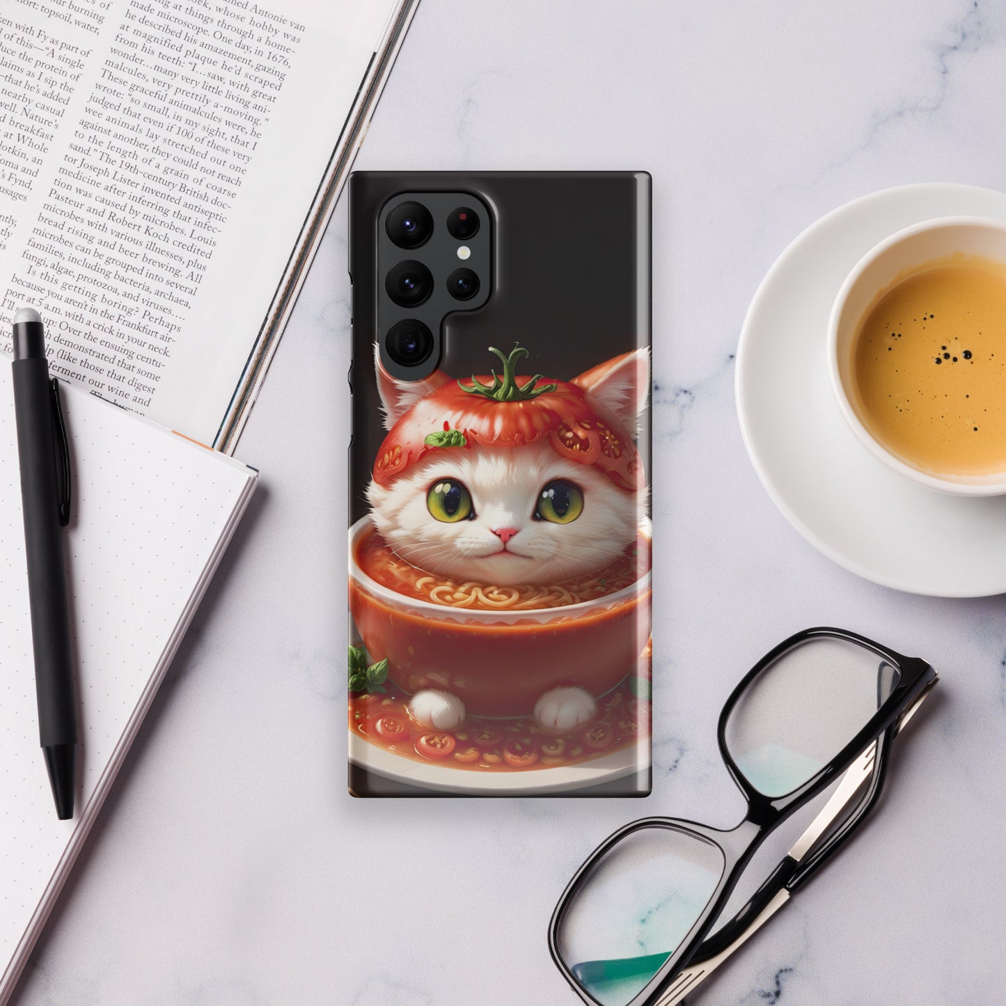 Cat tomato soup Snap case for Samsung®