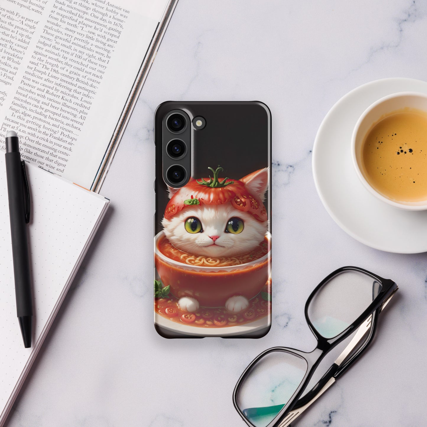 Cat tomato soup Snap case for Samsung®