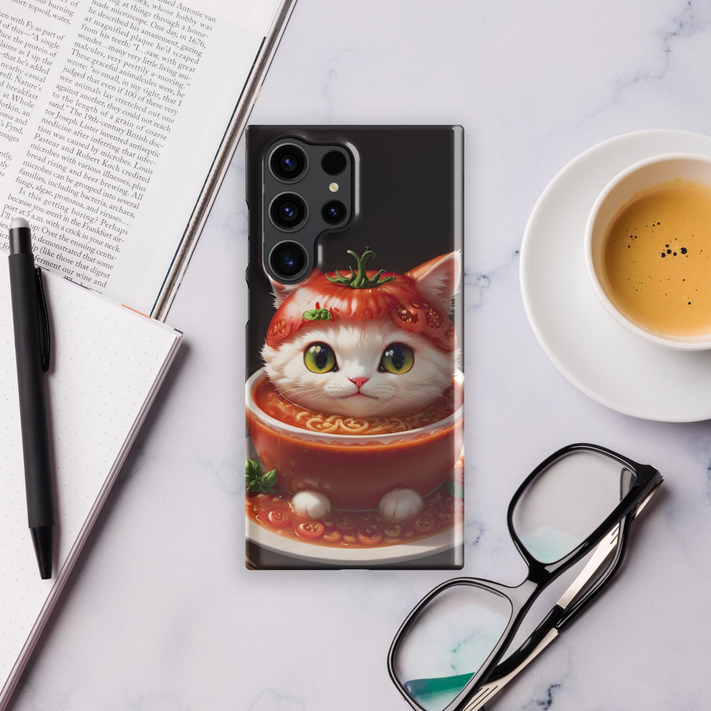 Cat tomato soup Snap case for Samsung®